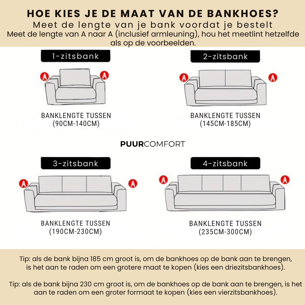 Stretch Sofa Cover - Elastic Couch Protector