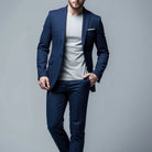 Men's Slim Fit Suits - Tailored Jacket & Trousers Set