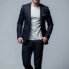 Men's Slim Fit Suits - Tailored Jacket & Trousers Set