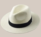 Men's Handmade Panama Hat Wide Brim - Summer Straw Hat