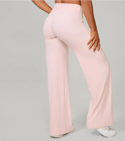 Women's High-Waist Stretch Pants – Soft Comfort Fit Trousers