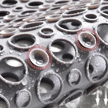 Antislip Douchemat – Sneldrogend PVC met Zuignappen voor Veiligheid in Badkamer