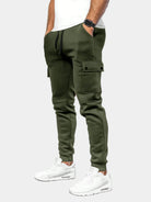 Men's Cargo Pants with Drawstring Joggers