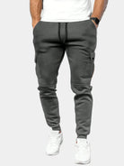Men's Cargo Pants with Drawstring Joggers