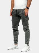 Men's Cargo Pants with Drawstring Joggers