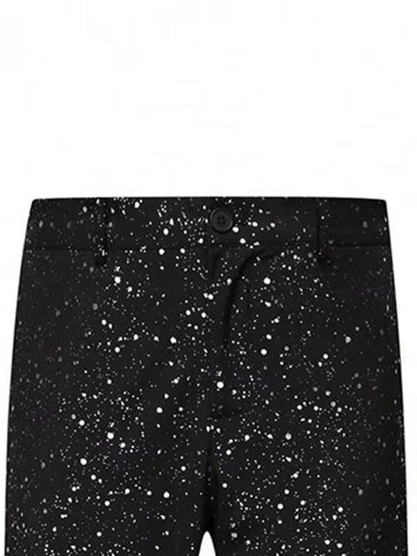 Men's Glitter Suit Blazer and Trousers Set