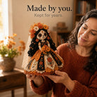 Day of the Dead Patchwork Doll Craft Kit – Beginner Sewing Set