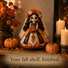 Day of the Dead Patchwork Doll Craft Kit – Beginner Sewing Set