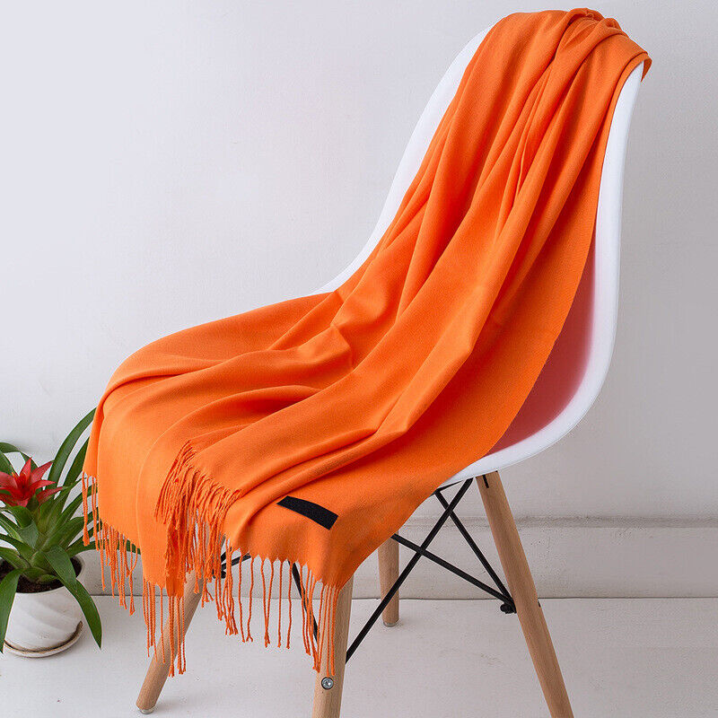 Szal kaszmirowy z frędzlami 200 x 70 cm – widok produktu 6 | Ionotix
