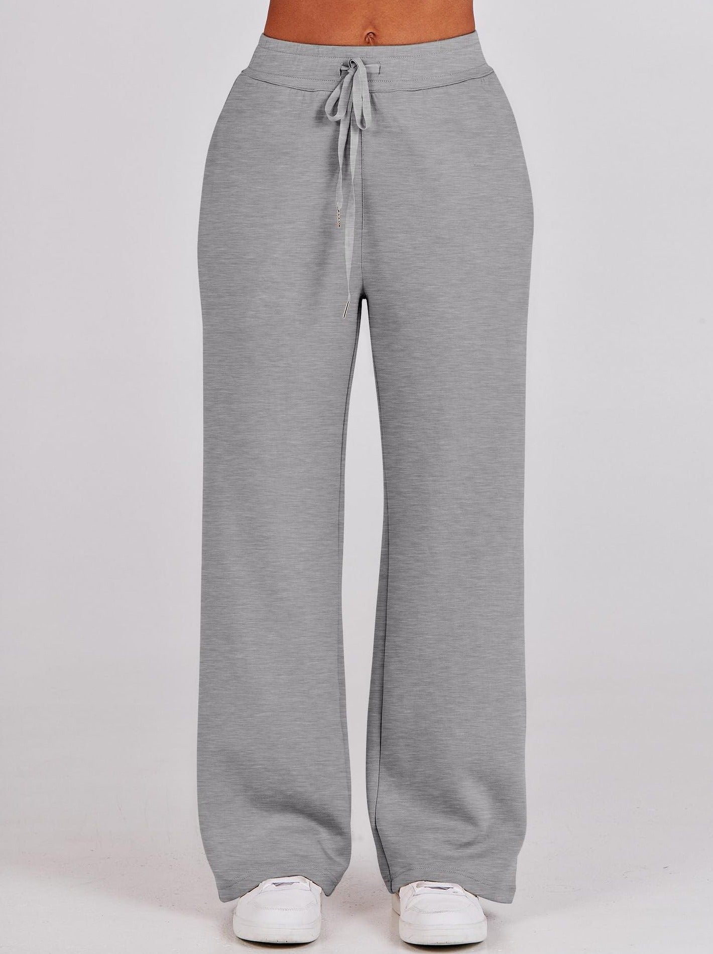 Women's Relaxed Loungewear Set - Half-Zip Sweatshirt & Jogger Pants