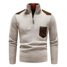 Laurent beige trui, herhaald vooraanzicht