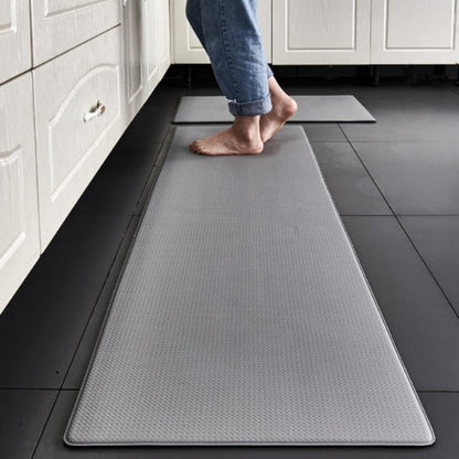 Keukenmat – Zwart PVC, Antislip en Ergonomisch Ontwerp voor Comfort in de Keuken