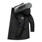 Lukas – Water - Repellent Winter Parka Jacket with Hood - Jackets - Black - Taylor & Bennett