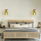 Tulip Shade Wall Light - Glass Sconce for Bedroom and Hallway