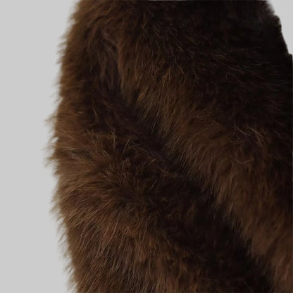 Dames Lange Mouwen Jasje – Faux Fur, Casual Jasje