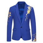 Men's Floral Blazer - Tailored Smart-Casual Jacket