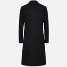 Men's Slim Fit Single-Breasted Overcoat, Knee-Length