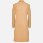 Men's Slim Fit Single-Breasted Overcoat, Knee-Length