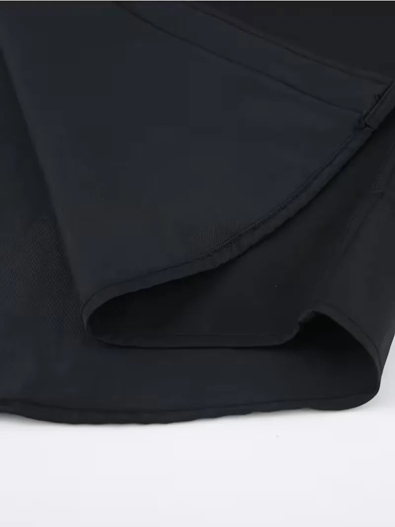 Men's Mandarin Collar Shirt Long Sleeve – Button-Front Formal Shirt