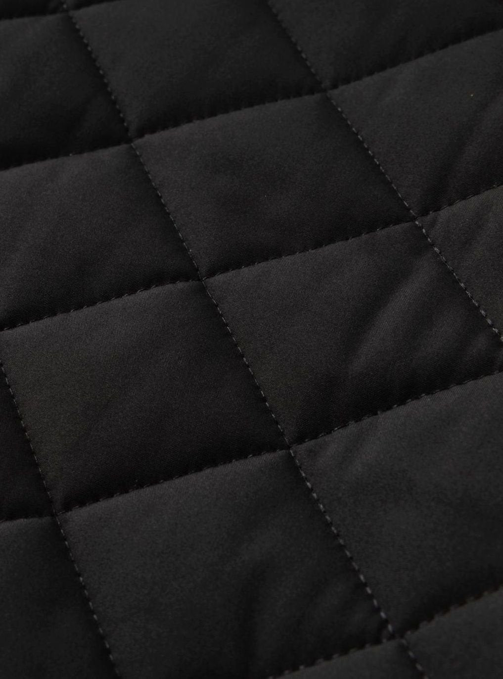 Men's Full-Zip Bomber Jacket with Quilted Shell and Fleece Lining