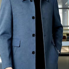 Men's Wool Overcoat – Relaxed Fit Single-Breasted Coat