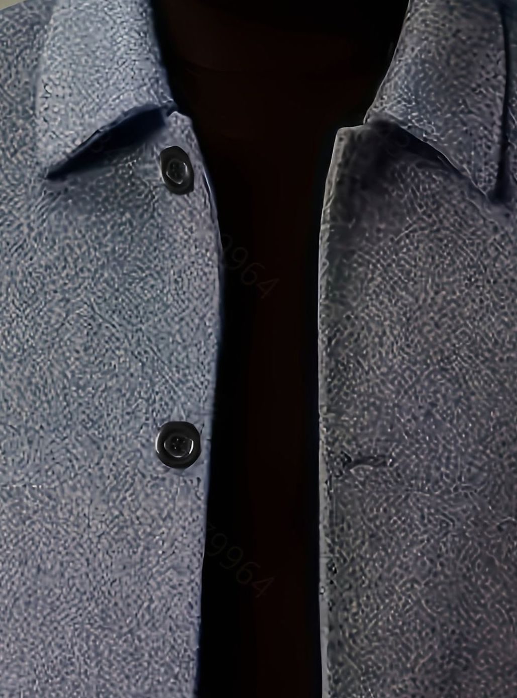 Men's Wool Overcoat – Relaxed Fit Single-Breasted Coat