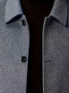 Men's Wool Overcoat – Relaxed Fit Single-Breasted Coat