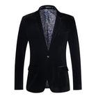 Men's Tailored Velvet Tuxedo Jacket with Satin Shawl Collar