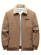 Men's Padded Winter Coat - Thick Quilted Puffer Jacket