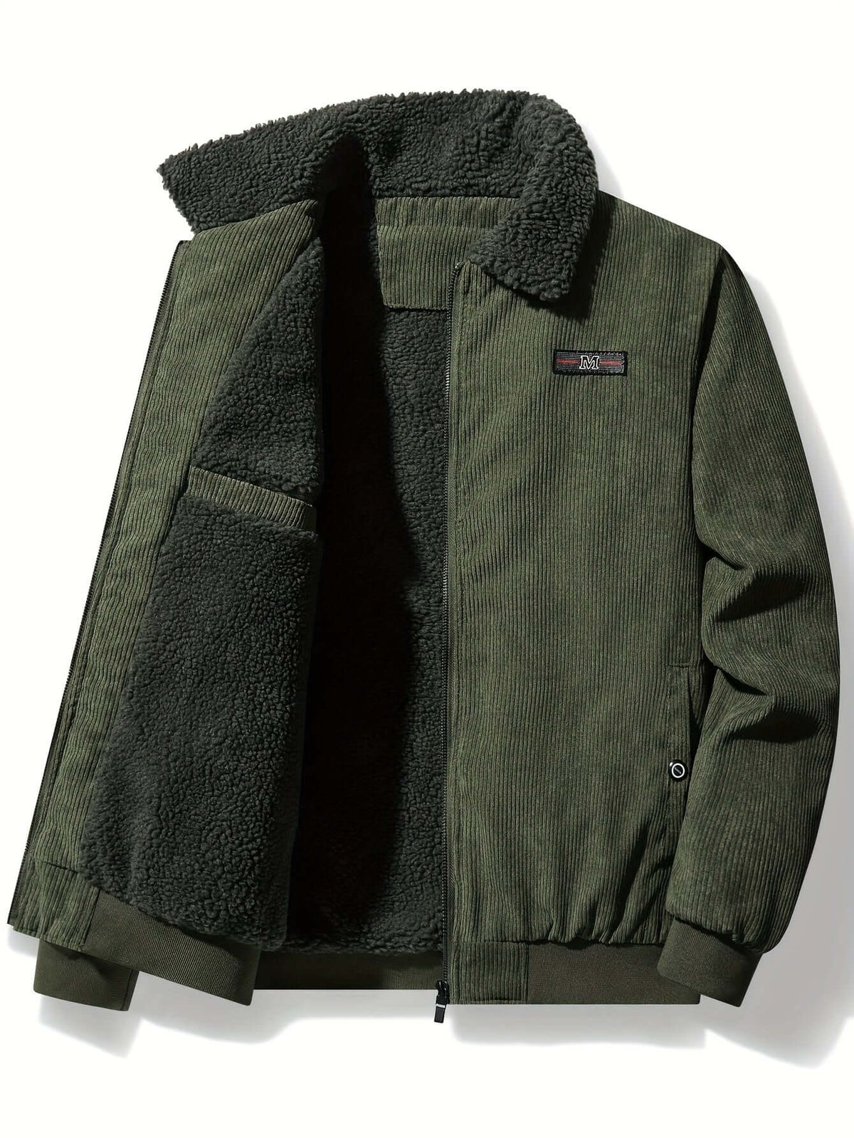 Men's Padded Winter Coat - Thick Quilted Puffer Jacket