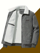 Men's Padded Winter Coat - Thick Quilted Puffer Jacket