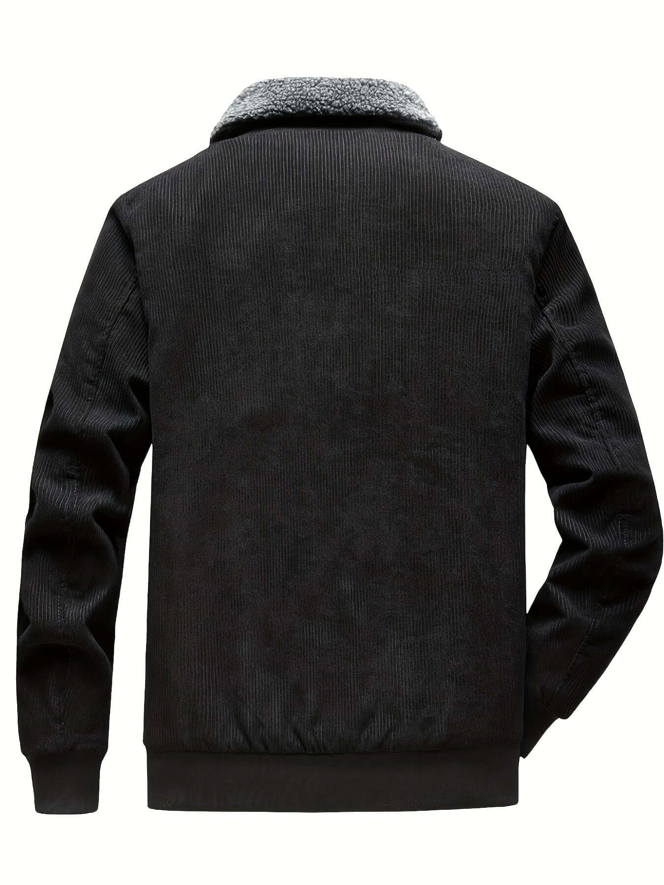 Men's Padded Winter Coat - Thick Quilted Puffer Jacket