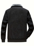 Men's Padded Winter Coat - Thick Quilted Puffer Jacket