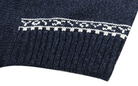 Men's Fleece-Lined Cardigan with Full Zip and Ribbed Cuffs