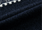 Men's Fleece-Lined Cardigan with Full Zip and Ribbed Cuffs