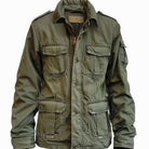 Men's M65 Military Field Jacket Multi-Pocket Cargo Coat