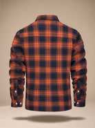 Men's Sherpa Lined Flannel Shirt Jacket Fleece Plaid Overshirt