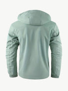Men's Waterproof Insulated Winter Jacket with Adjustable Hood