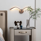 Minimalist Bird Wing LED Wall Light Sconce in Brown or White