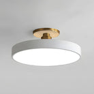 Nowoczesna Okrągła Lampa Sufitowa LED Półzagłębiona do Sypialni View 17