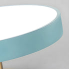 Nowoczesna Okrągła Lampa Sufitowa LED Półzagłębiona do Sypialni View 29