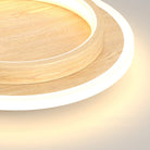 Nowoczesna Okrągła Metalowa Akrylowa Lampa Sufitowa LED do Korytarza View 26