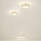 Nowoczesna Okrągła Metalowa Akrylowa Lampa Sufitowa LED do Korytarza View 30