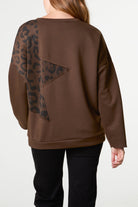 Women's Studded Star Jumper – Soft Knit Pullover