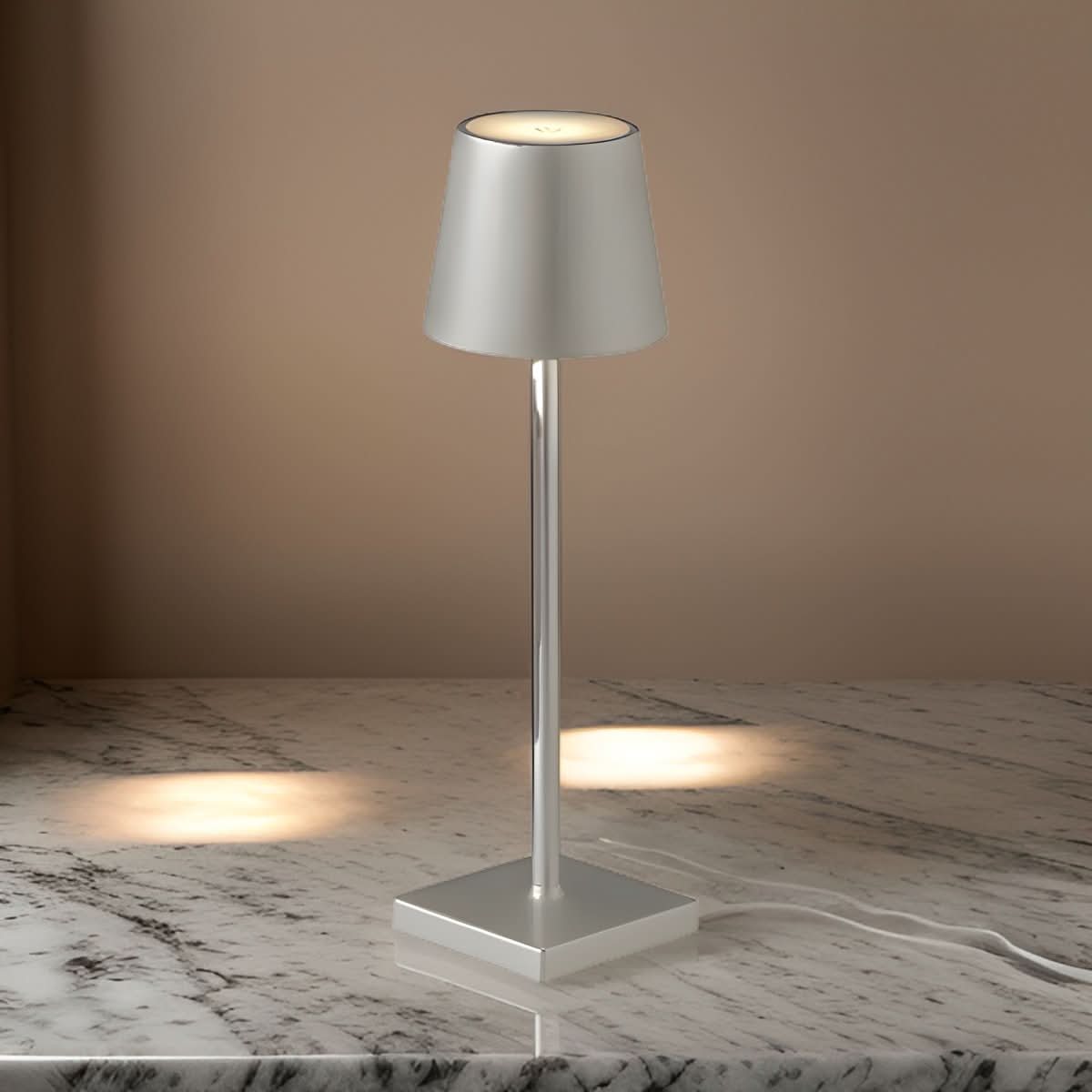 Rechargeable LED Table Lamp - Cordless Dimmable Reading Light