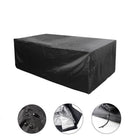 outdoor furniture cover set in black