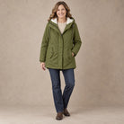 parka coat — Aurora Olive Green