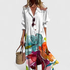 Juliana Boho Print Maxi Shirt Dress_2
