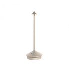 Cordless LED Table Lamp – Dimmable Rechargeable Light in White and Gold