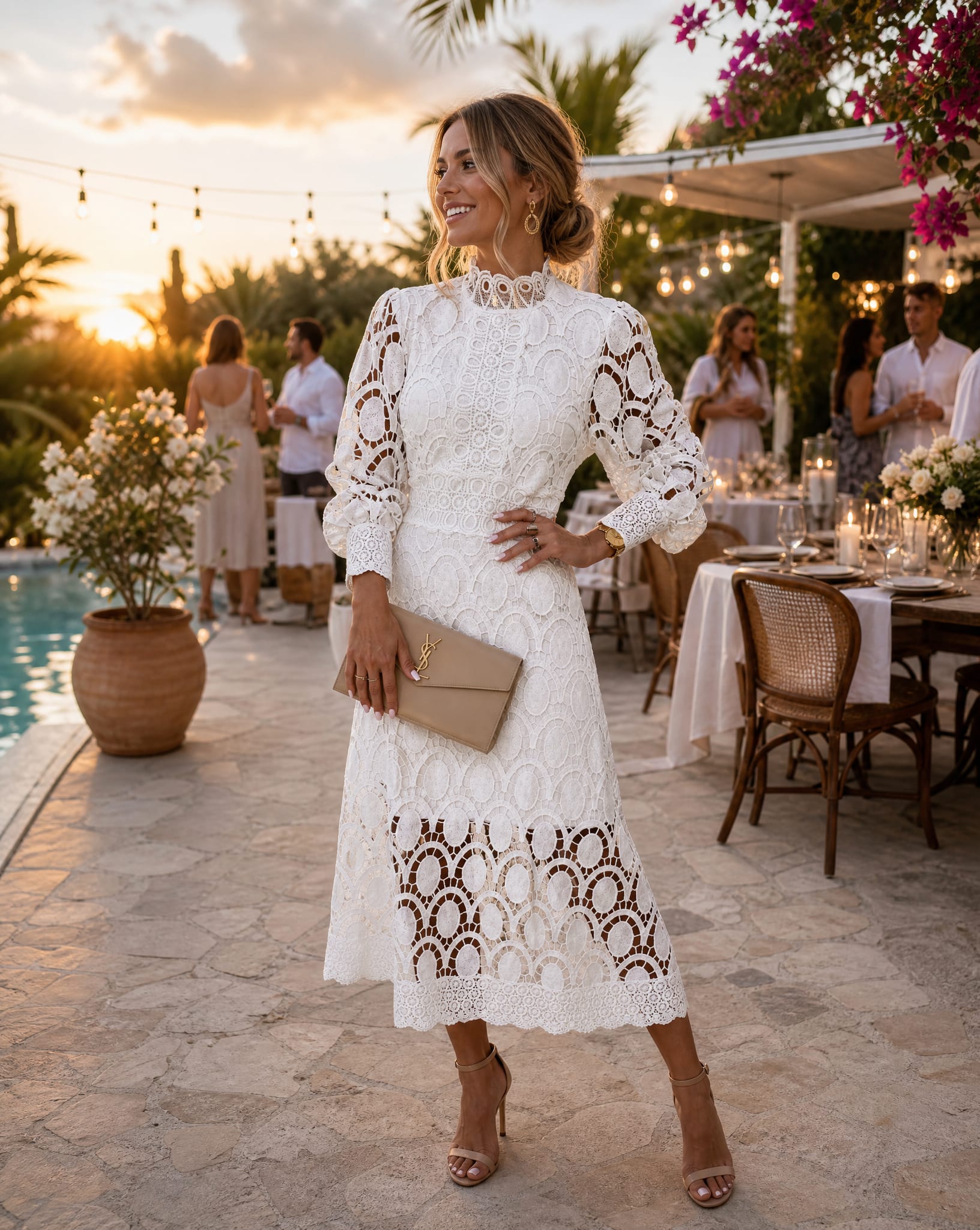 Manon Lace Wedding Guest Maxi Dress_2